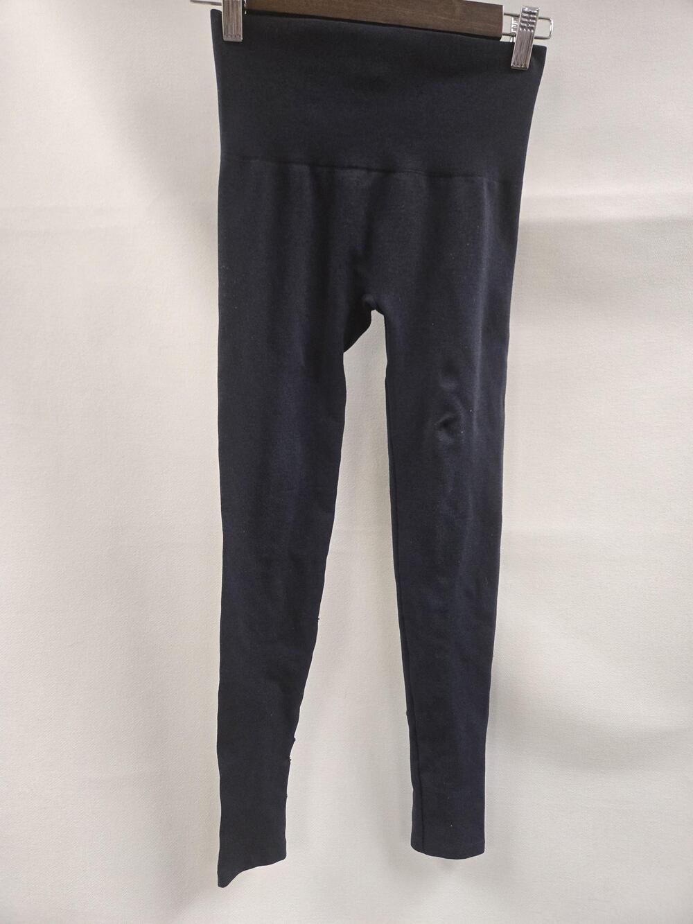 Blissful Benefits by Warner's Leggings Womens XS Black High Waisted Seamless